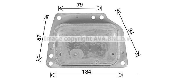 PRASCO Engine oil cooler Article number: FT3484 cheaply