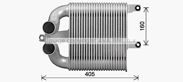 PRASCO Intercooler Article number: IS4033 cheaply