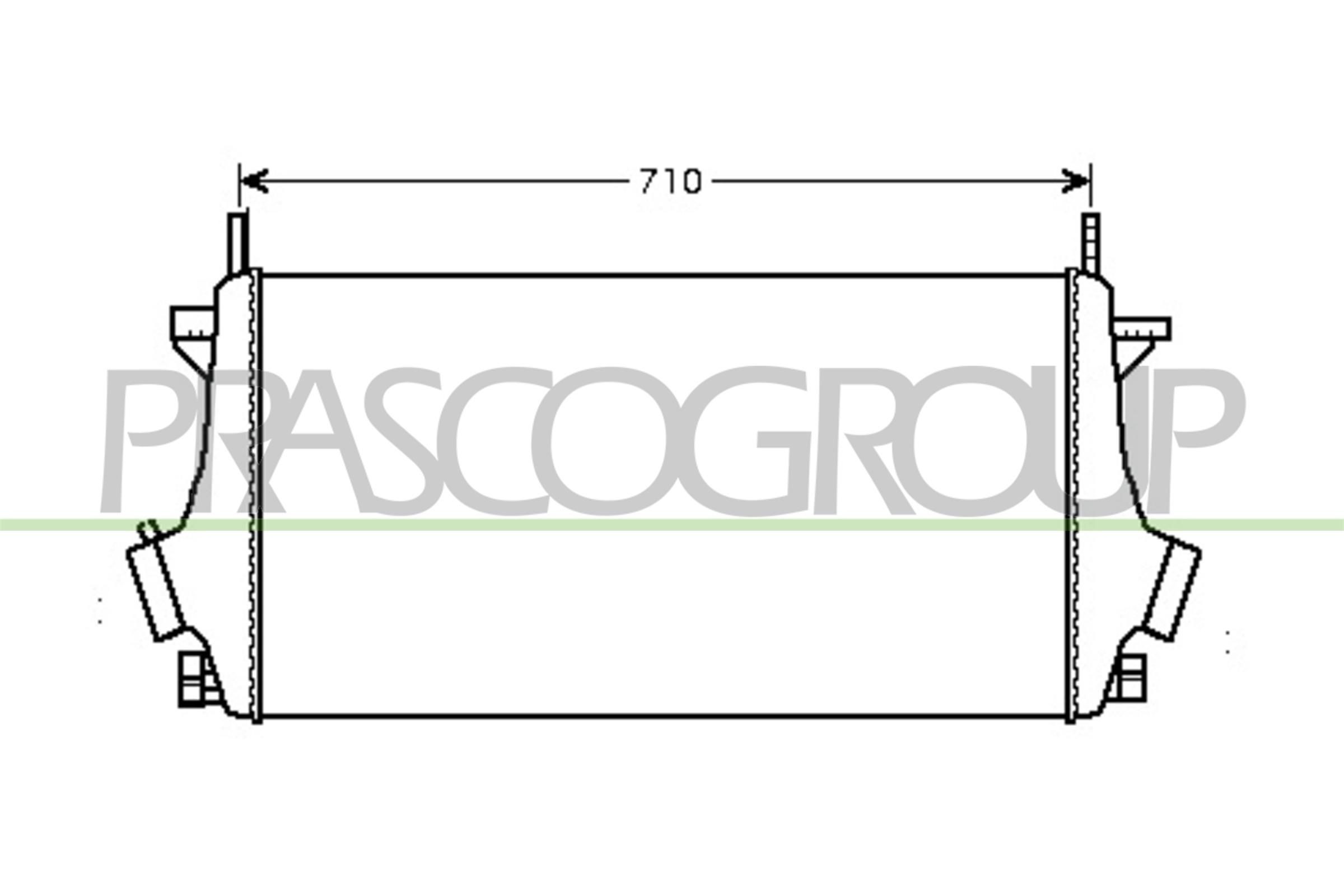 PRASCO Intercooler Article number: OP060N001 cheaply