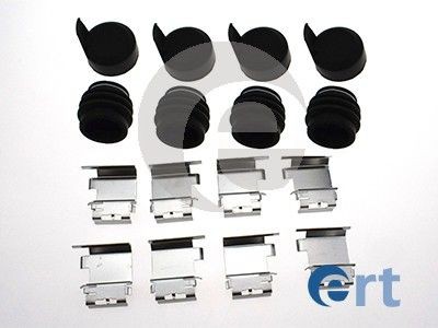 ERT 420345 Accessory Kit, disc brake pads MASTER 2.3 dCi 145 FWD (FV0E, FV0F, FV0H, FV02, FV0M, FV0S,... 146 PS Diesel