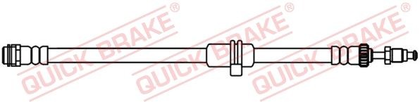 QUICK BRAKE Brake hose Article number: 32.353 cheaply