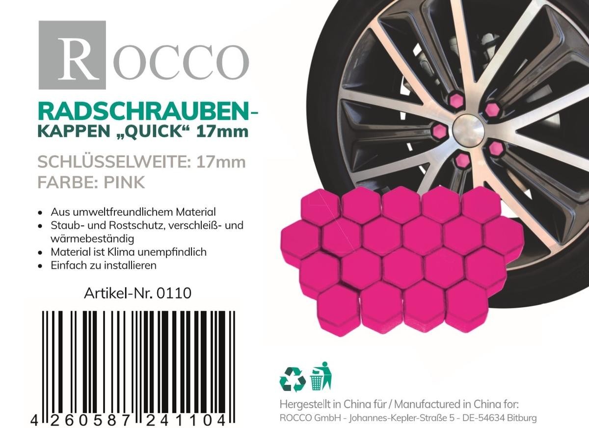 ROCCO Kappe, hjulmøtrik Varenummer: 0110 billige