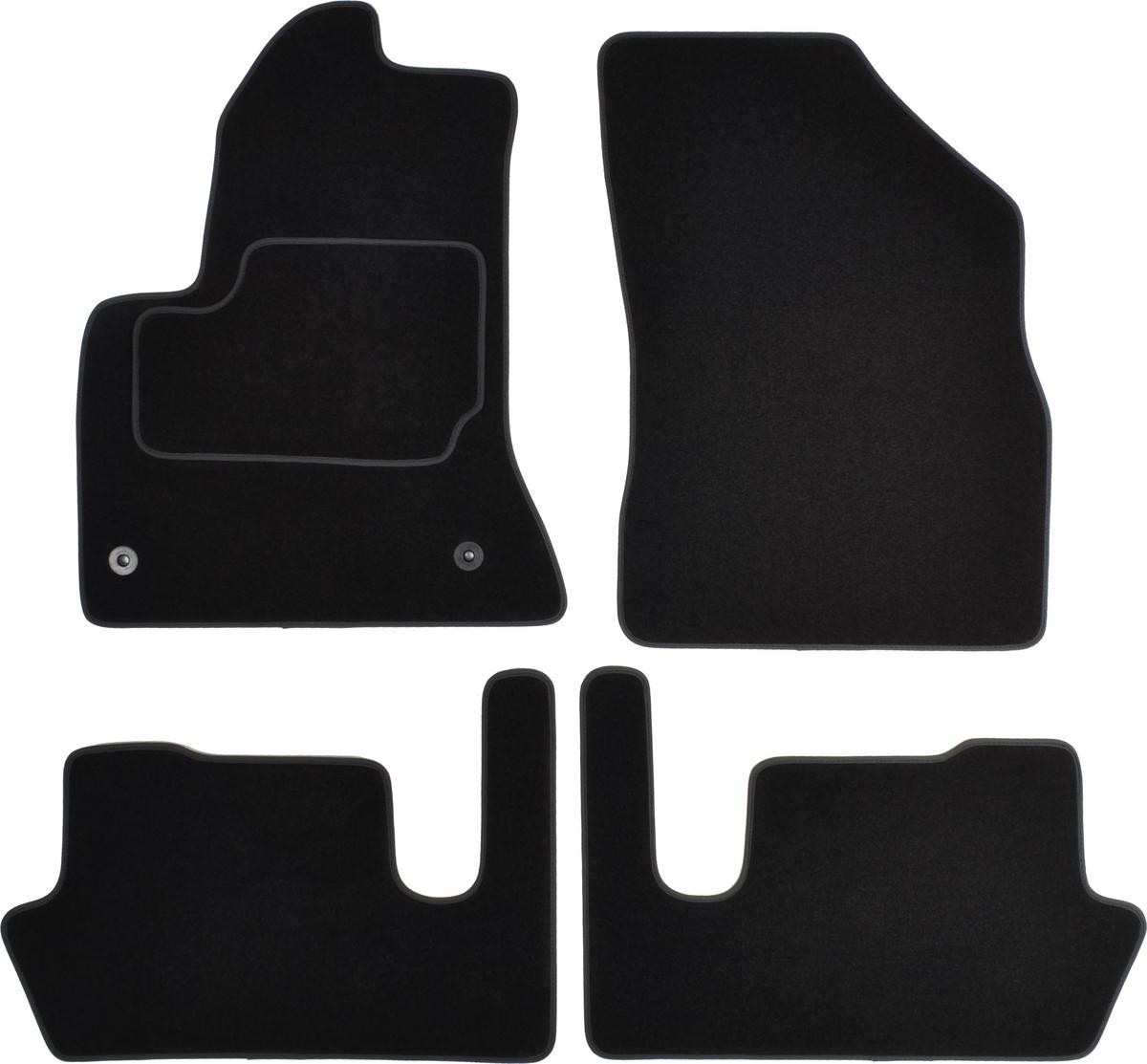 CUSTOPOL Floor mats Article number: 122960 cheaply