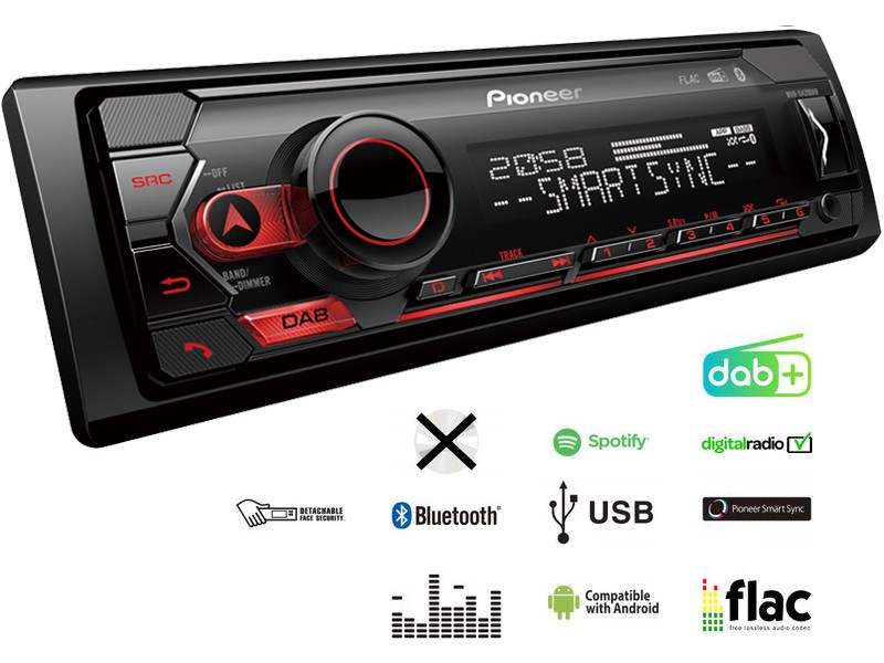 OEM Car stereo MVH-S420DAB from PIONEER
