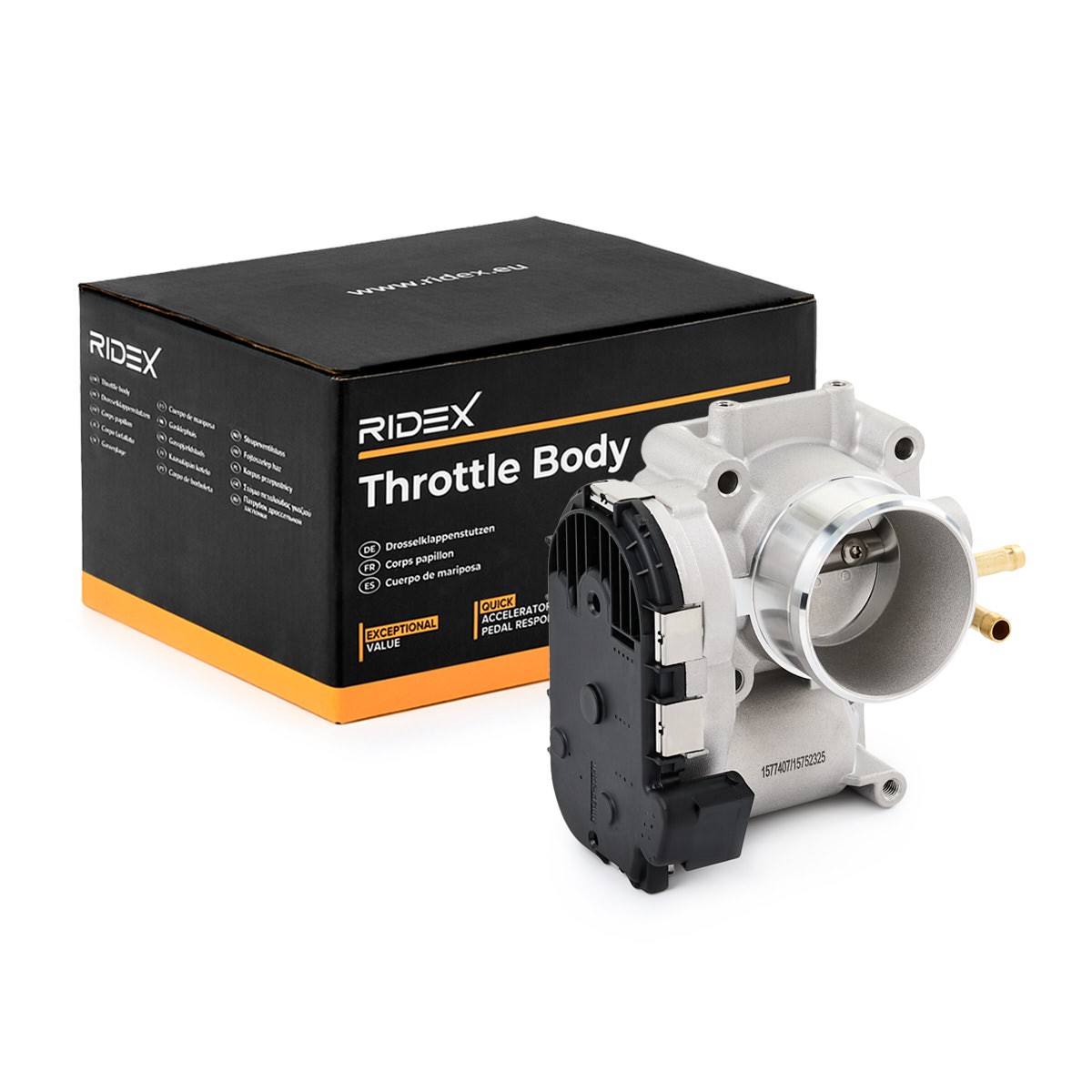 RIDEX Throttle body Article number: 158T0222 cheaply