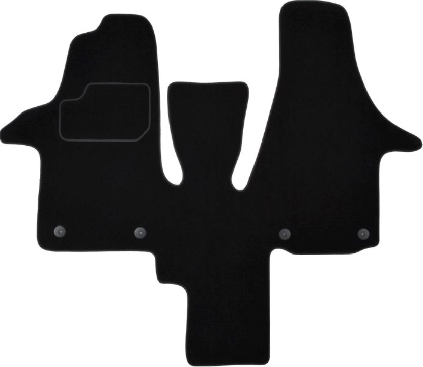 MAMMOOTH A041 VW231 PRM 01 Floor mat MULTIVAN 2.0 BiTDI 180 PS Diesel 2015