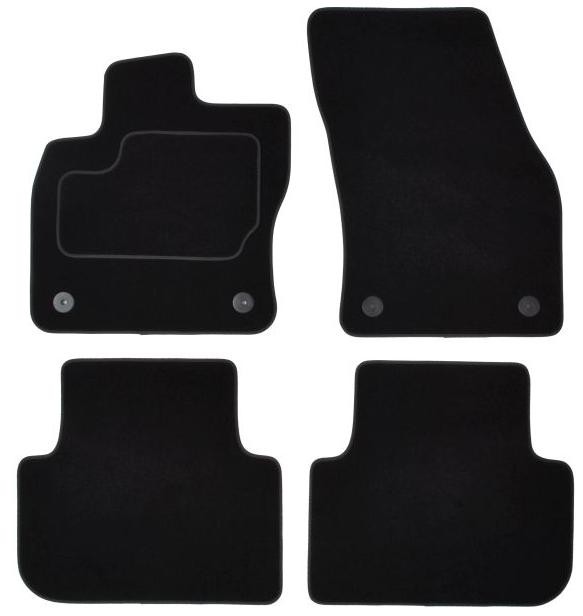 MAMMOOTH A041 VW372 PRM 01 Floor mats TIGUAN 2.0 TSI 4motion 220 PS Petrol