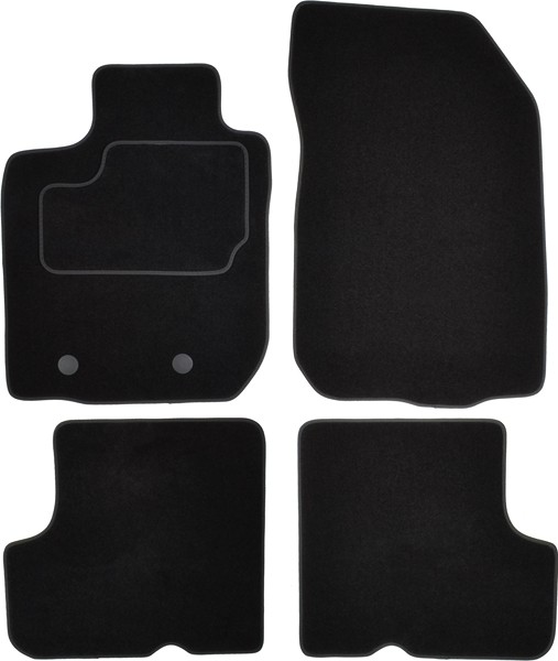 CUSTOPOL DAC16C Set de covoraşe de podea DUSTER 1.5 dCi (HSMC) 107 CP motor diesel 2018