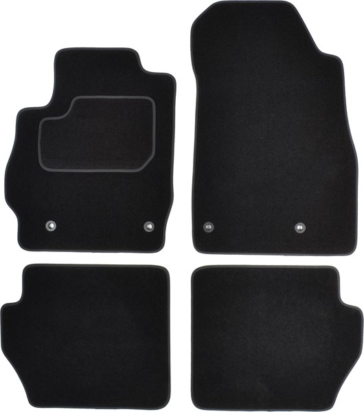 CUSTOPOL MAZ20C Floor mats 2 1.5 MZR (DE5FS) 102 PS Petrol 2015