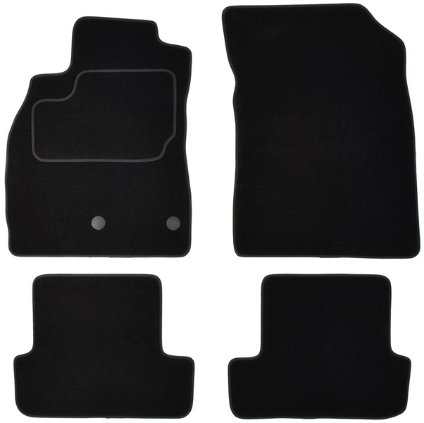 CUSTOPOL RNT360S Floor mats MEGANE 1.5 dCi 90 PS Diesel