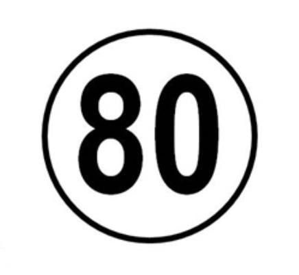 Witte plusguide Warning Sign SF Article number: 9000090-80 cheaply