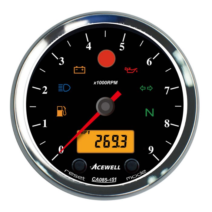 Acewell Omdrejningsmåler Varenummer: ACE-CA085451ACB billige