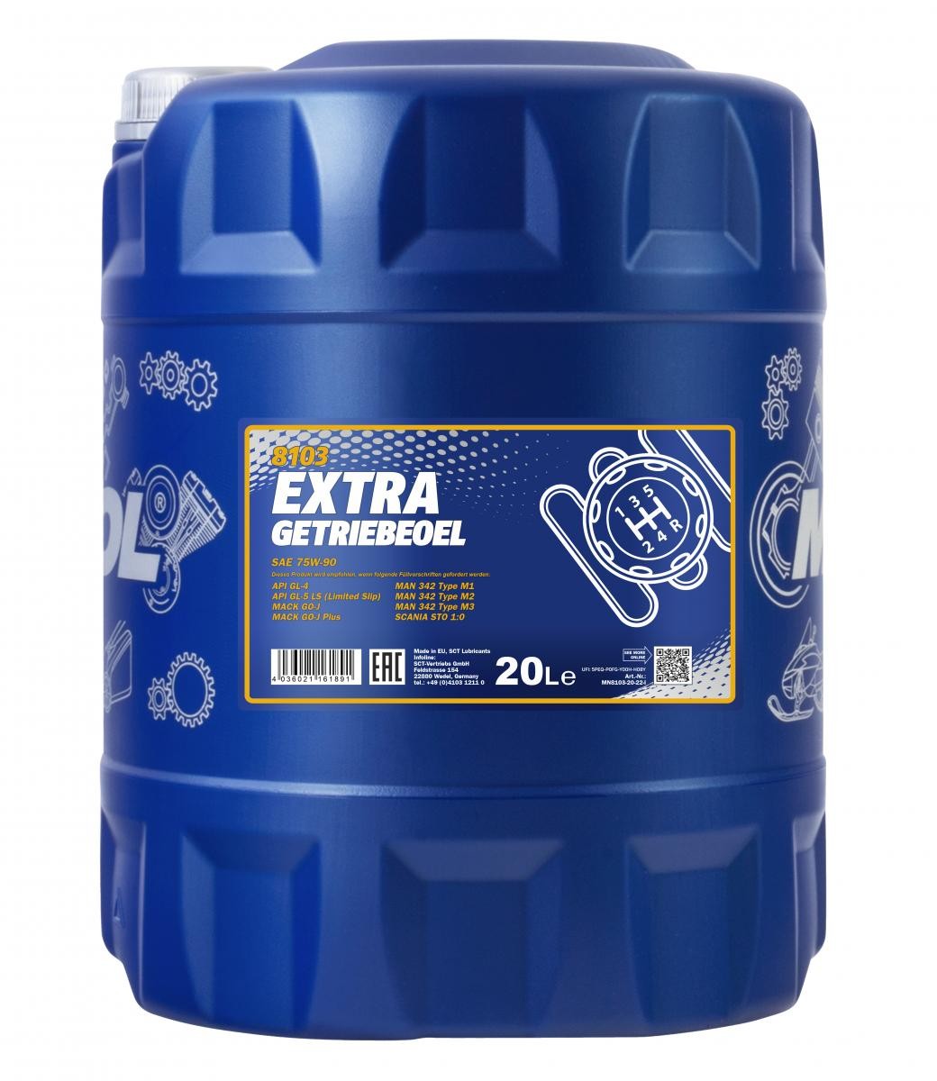 MANNOL Gearolie Extra Varenummer: MN8103-20 billige