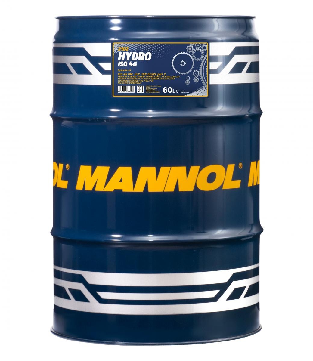 MANNOL Centralhydraulikolie Hydro ISO 46 Varenummer: MN2102-60 billige