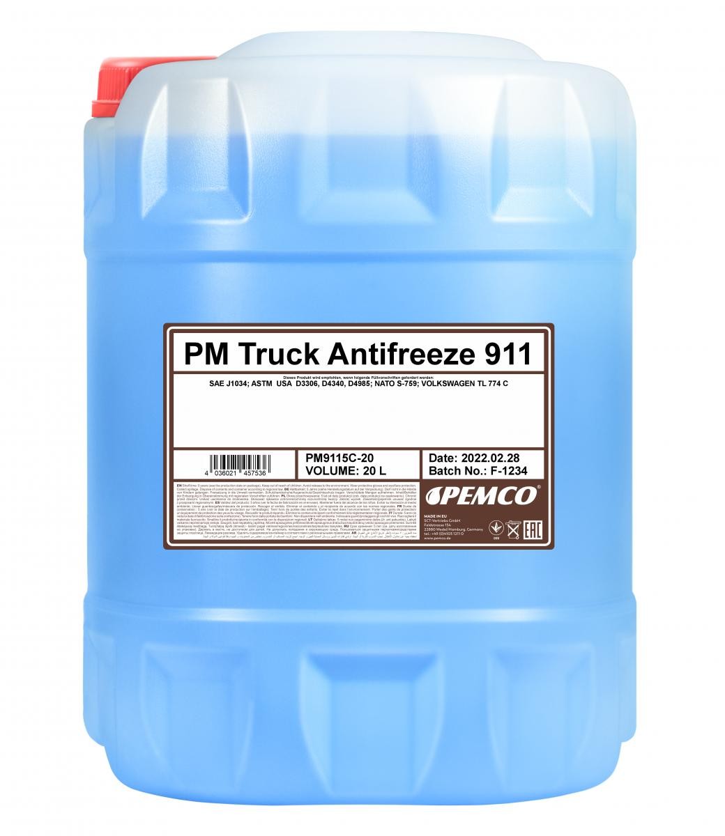 OEM Antifreeze PM9115C-20 from PEMCO