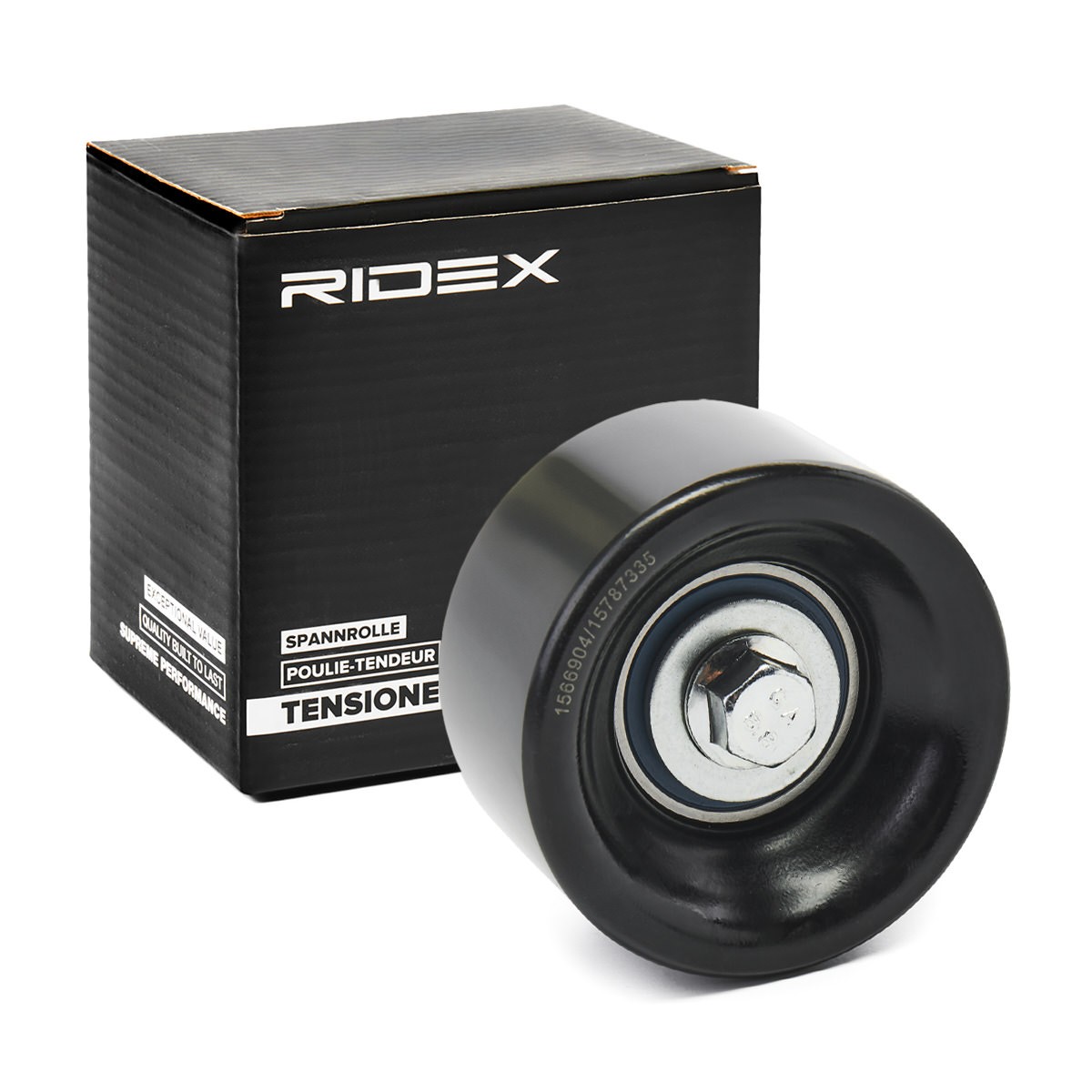 RIDEX Deflection / Guide Pulley, v-ribbed belt Article number: 312D0136 cheaply