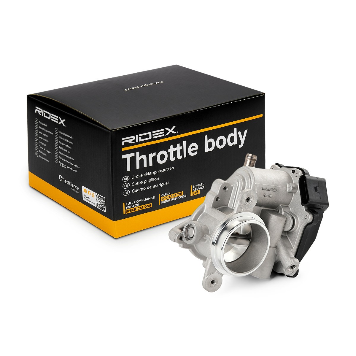 RIDEX Throttle body Article number: 158T0231 cheaply