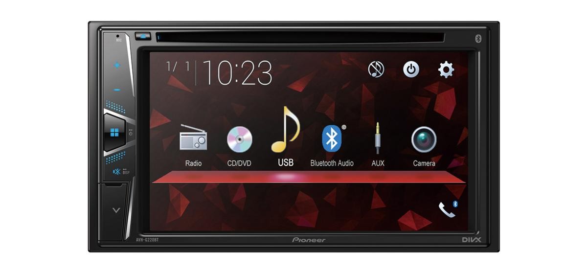 PIONEER Multimediaspiller AVH-G220BT artikkelnummer: AVH-G220BT billig