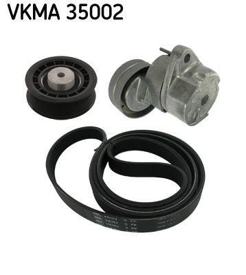 SKF V-Ribbed Belt Set Article number: VKMA 35002 cheaply