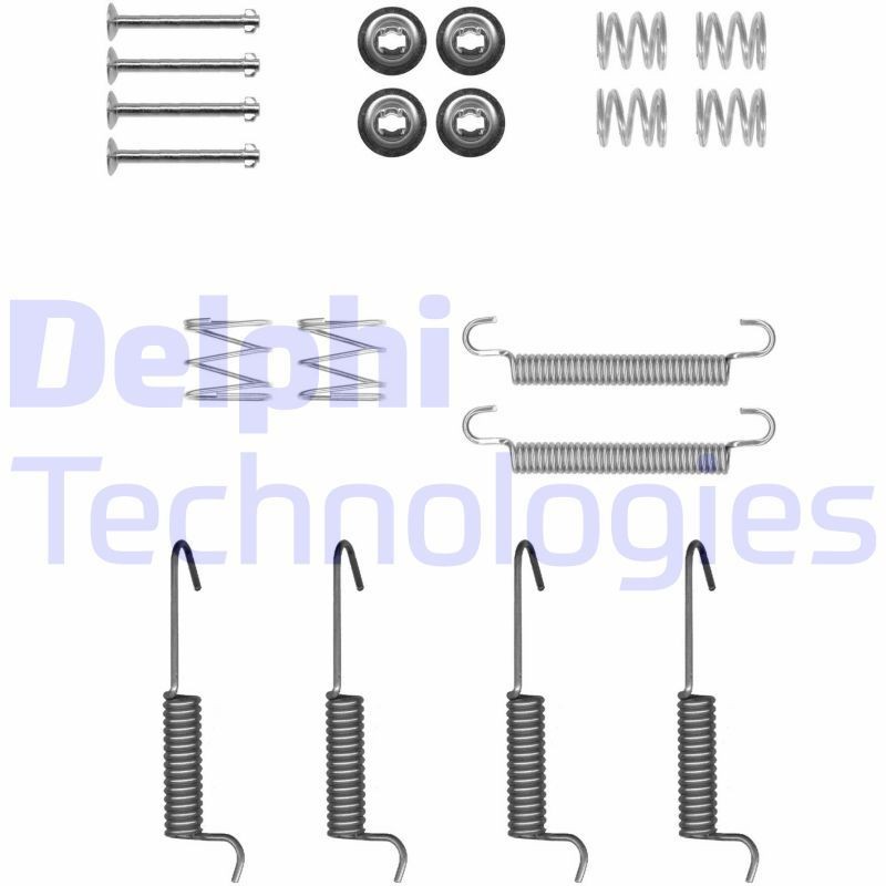 DELPHI Brake shoe fitting kit Article number: LY1424 cheaply