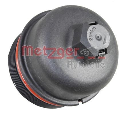METZGER 2370040 Cover, oil filter housing C5 2.2 HDi (RE4HPE, RE4HP2, RE4HRE, RE4HR2) 163 PS Diesel 2008