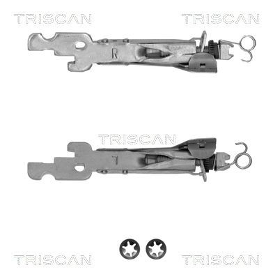 TRISCAN Justering, sæt, tromlebremse Varenummer: 8105 103003 billige