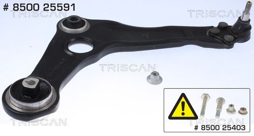 TRISCAN Bærearm Varenummer: 8500 25591 billige