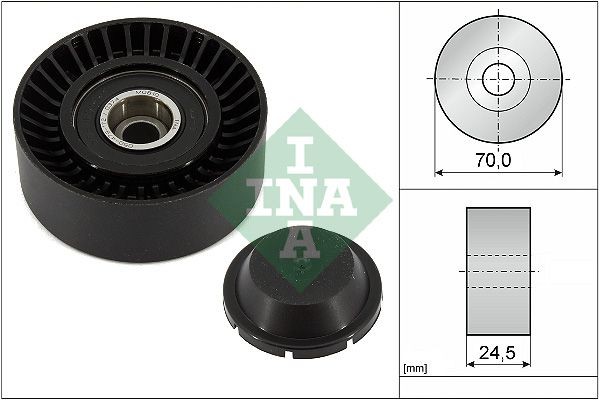 INA Deflection / Guide Pulley, v-ribbed belt Article number: 532 0552 10 cheaply