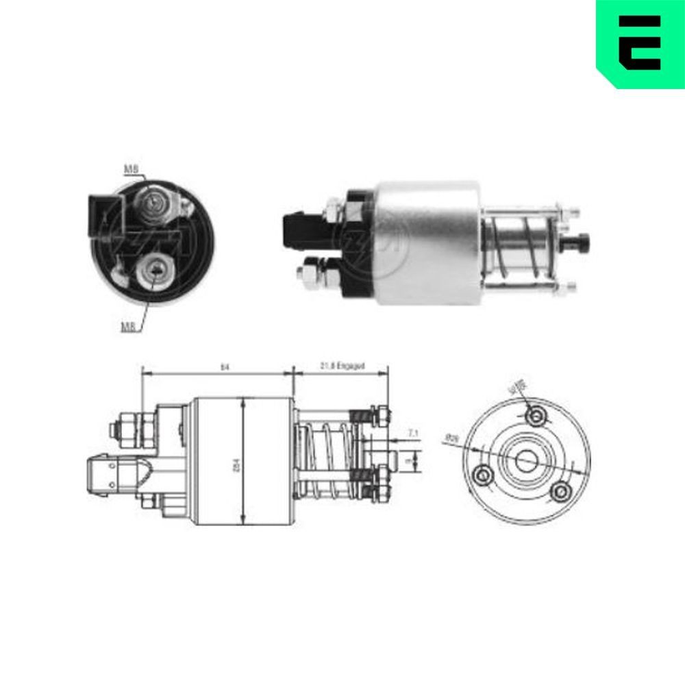 ERA Starter solenoid Article number: ZM4397 cheaply