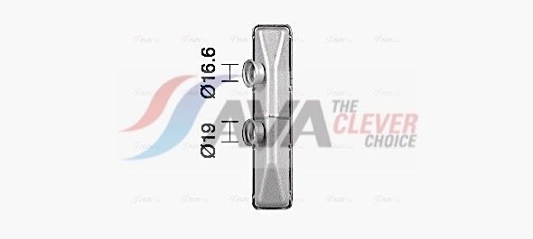 AVA COOLING SYSTEMS Heater matrix Article number: RT6661 cheaply