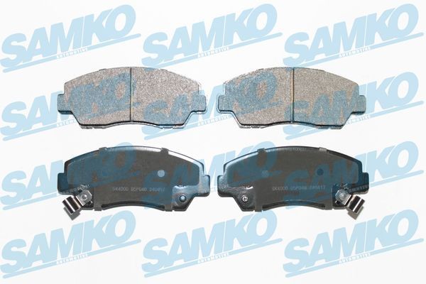 SAMKO Комплект спирачно феродо, дискови спирачки артикулен номер: 5SP040 евтино