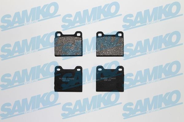 SAMKO Piduriklotsid Artikli number: 5SP109 soodsalt