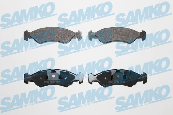 SAMKO Brake pad set Article number: 5SP232 cheaply