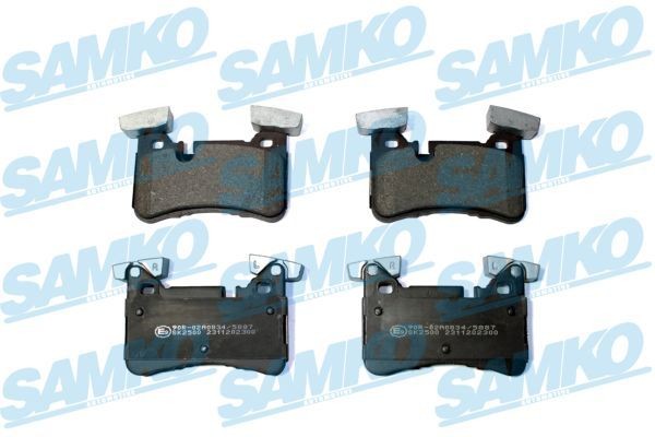 SAMKO Brake pad set Article number: 5SP522 cheaply