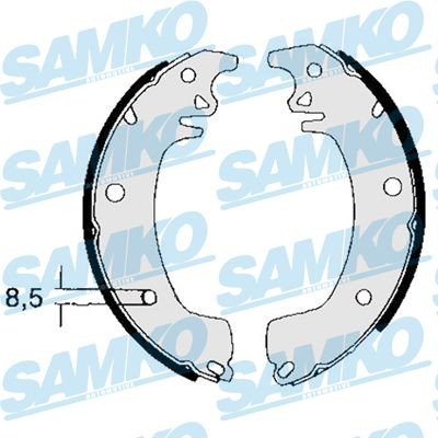SAMKO Brake Shoe Set Article number: 83130 cheaply