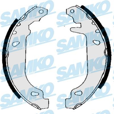 SAMKO Brake Shoe Set Article number: 84880 cheaply