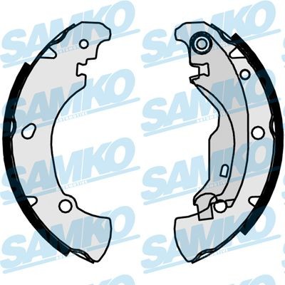 SAMKO Brake Shoe Set Article number: 87160 cheaply