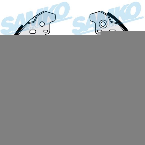 SAMKO Brake Shoe Set Article number: 89480 cheaply