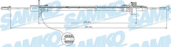 SAMKO Clutch Cable Article number: C0086C cheaply