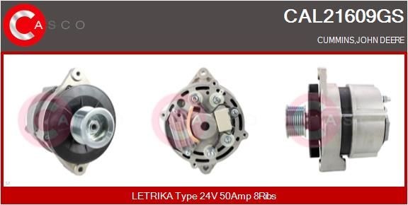 CASCO Alternator Article number: CAL10A42GS cheaply