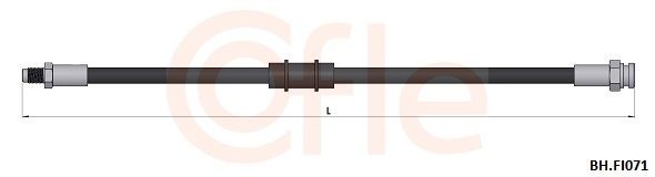 COFLE Brake hose Article number: 92.BH.FI071 cheaply