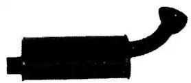 VEGAZ Middle silencer Article number: JS-9 cheaply