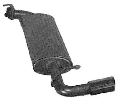 VEGAZ Rear silencer Article number: LS-109 cheaply