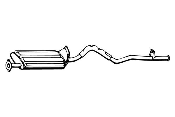 VEGAZ Middle silencer Article number: MIS-15 cheaply