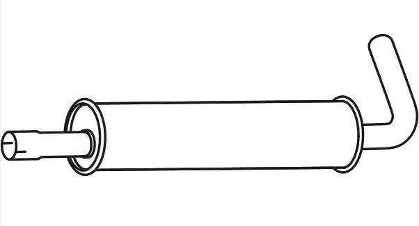 VEGAZ Front Silencer Article number: MIS-255 cheaply