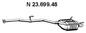 VEGAZ Rear silencer Article number: MS-375 cheaply
