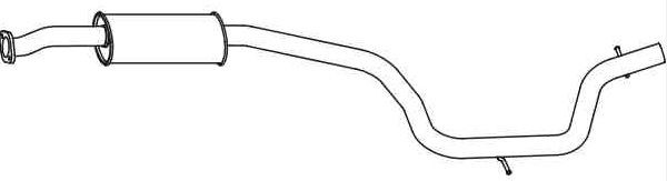 VEGAZ Middle silencer Article number: VOS-195 cheaply