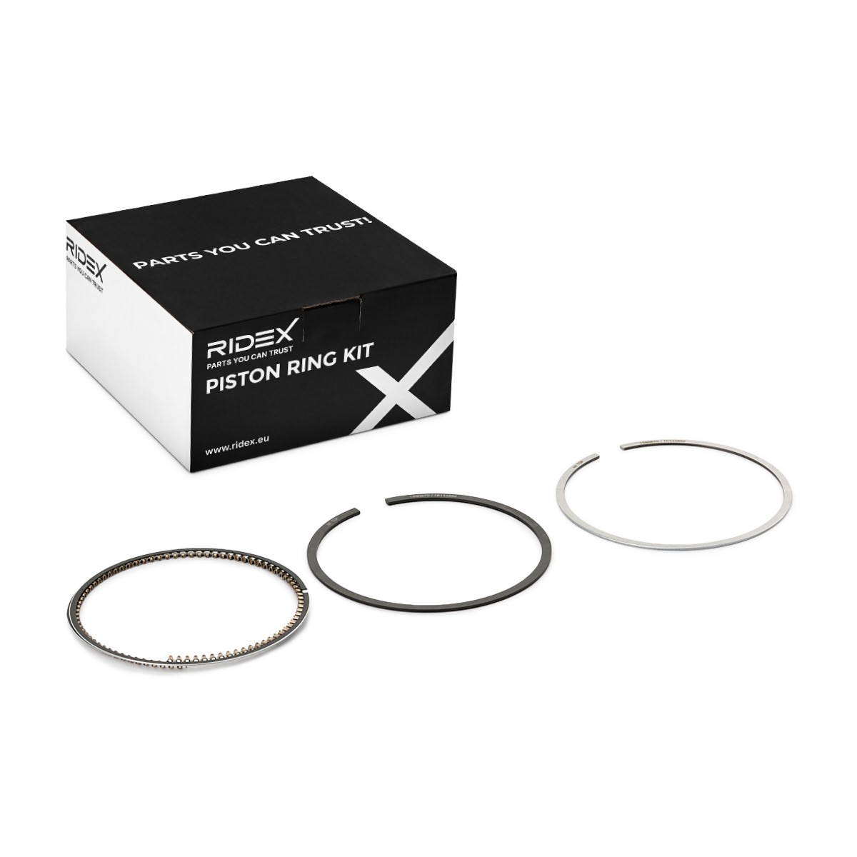 RIDEX Piston Ring Kit Article number: 444P0107 cheaply