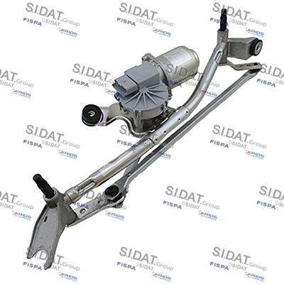 SIDAT 68016 Window Wiper System MEGANE 1.6 Hi-Flex (LM2E, LM2M, LM24) 116 PS Petrol/Ethanol