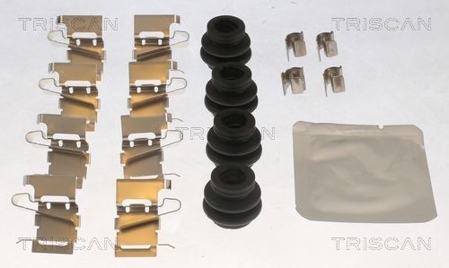 TRISCAN 8105 101001 Lisakomplekt, ketaspiduriklotsid T-ROC 1.5 TSI 150 HP Bensiin